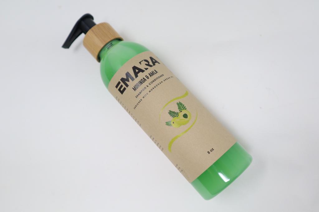 EMARA Moringa and Amla All Natural Hair Shampoo and Conditioner
