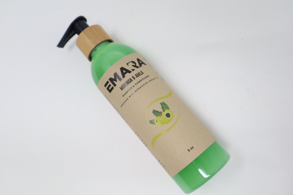 EMARA Moringa and Amla All Natural Hair Shampoo and Conditioner