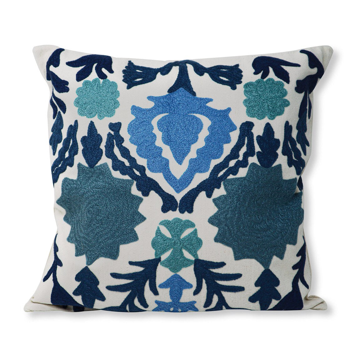 Handmade Embroidered Statement Luxurious Traditional Decorative Detailed Cushion Cover, Handmade in Alexandria