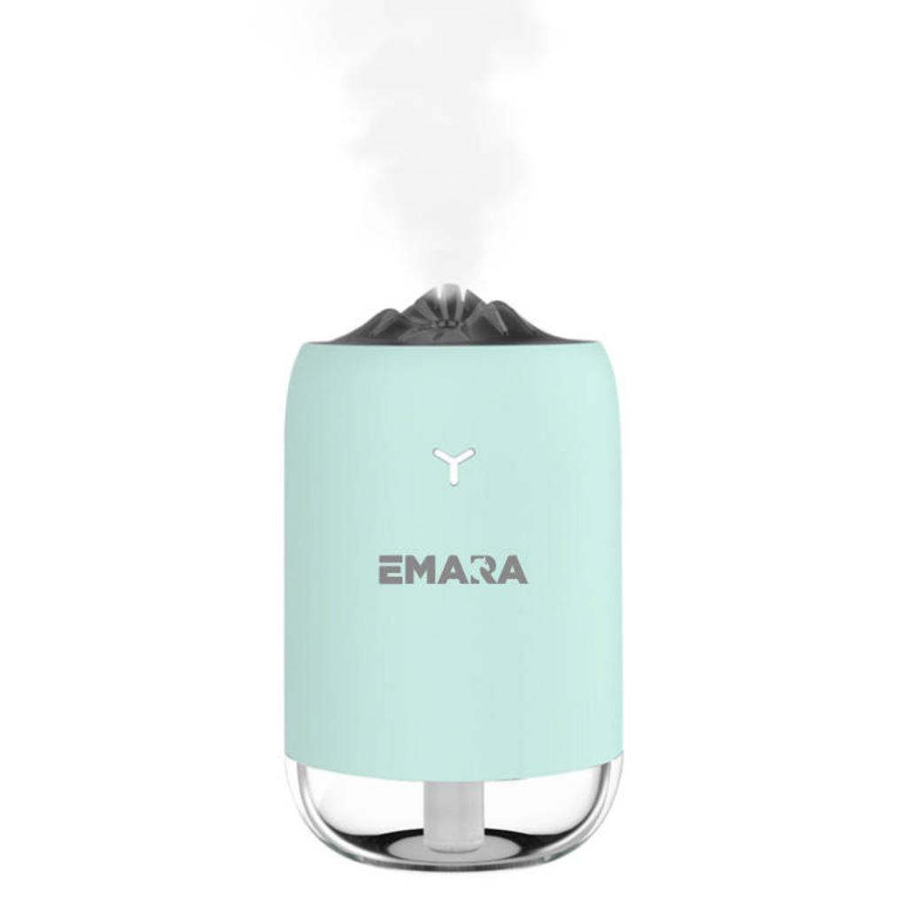 Emara Mini Diffuser for Essential Oils USB, LED Lights 260ml, Portable Diffuser for Essential Oils, Ultrasonic Mist Travel Diffuser, Small Essential Oil Diffusers Gift