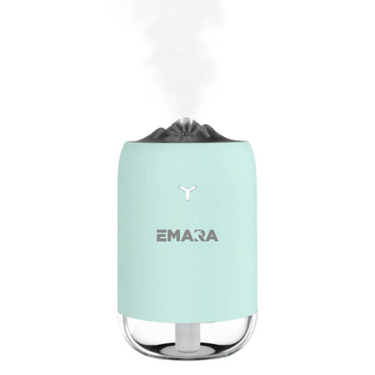 Emara Mini Diffuser for Essential Oils USB, LED Lights 260ml, Portable Diffuser for Essential Oils, Ultrasonic Mist Travel Diffuser, Small Essential Oil Diffusers Gift