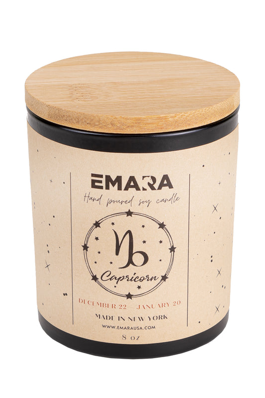Capricorn organic soy candles
