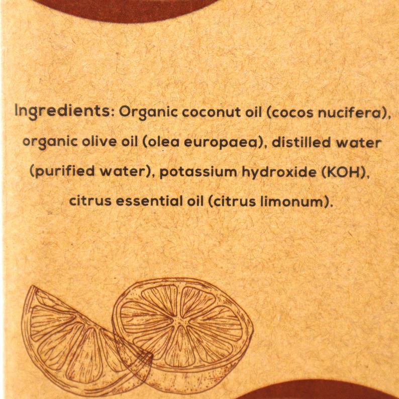 Citrus Natural Organic Hand Liquid Soap