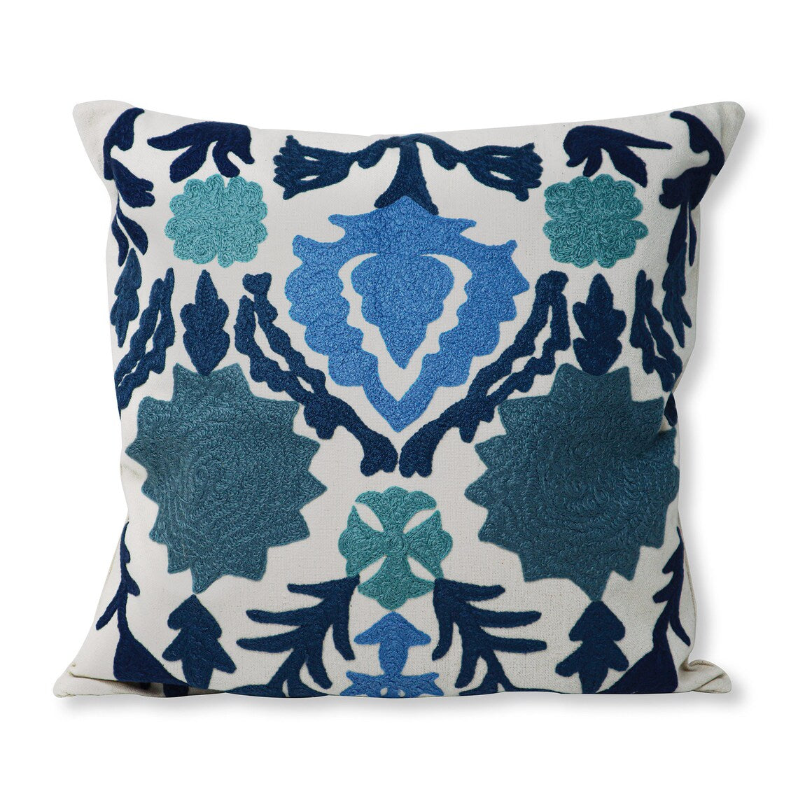 Handmade Embroidered Statement Luxurious Traditional Decorative Detailed Cushion Cover, Handmade in Alexandria