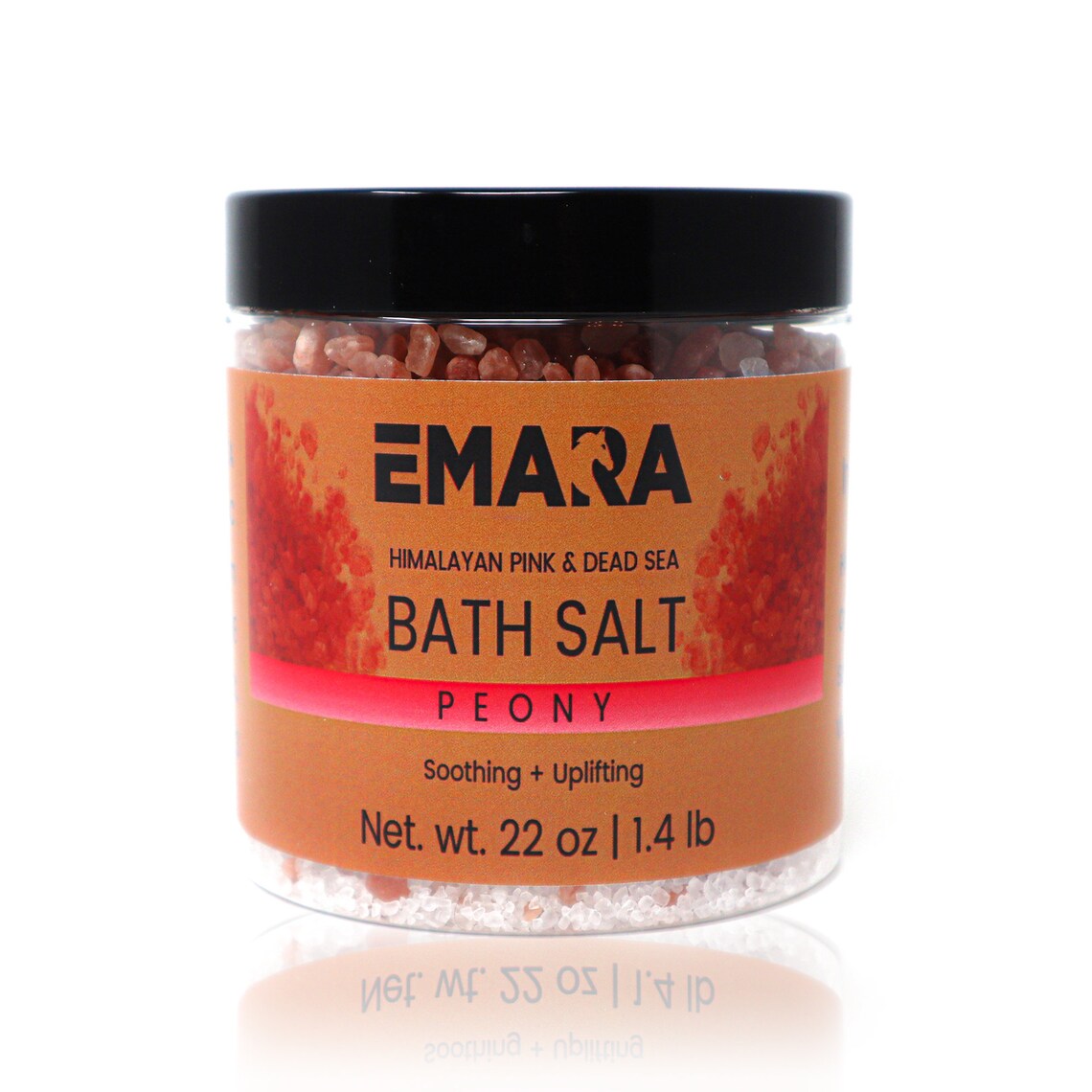 5 Bath Salt Spa Gift Set - Luxury Himalayan Pink and Dead Sea Salt Bath Soak Enriched with Rosehip Oil Vitamin E Oil 7 LB Bulk Bath Salt